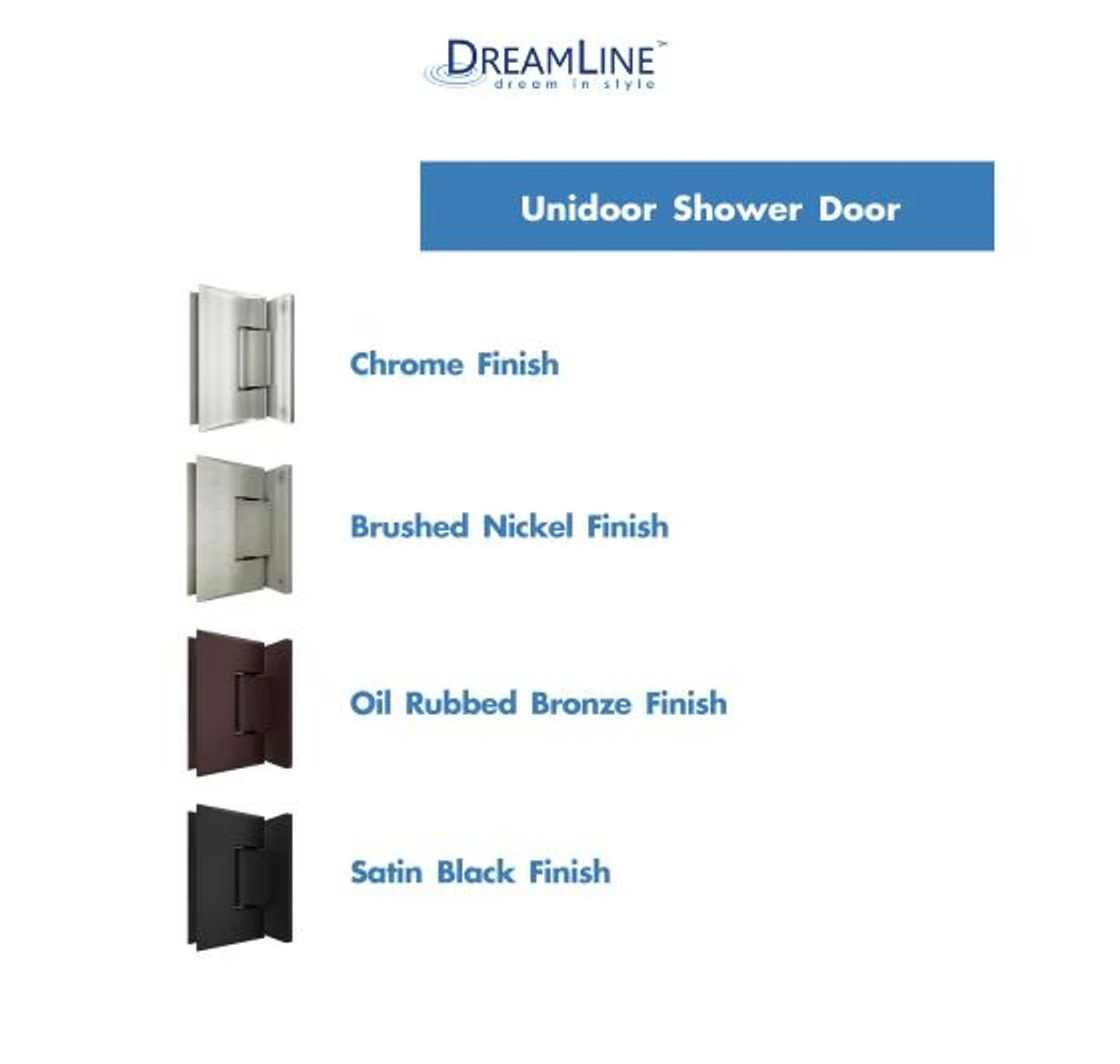 DreamLine Unidoor 72" High X 30" Wide Hinged Frameless Shower Door With Clear Glass (2) 16 DreamLine Unidoor 72" High X 30" Wide Hinged Frameless Shower Door With Clear Glass (2) - Image 14