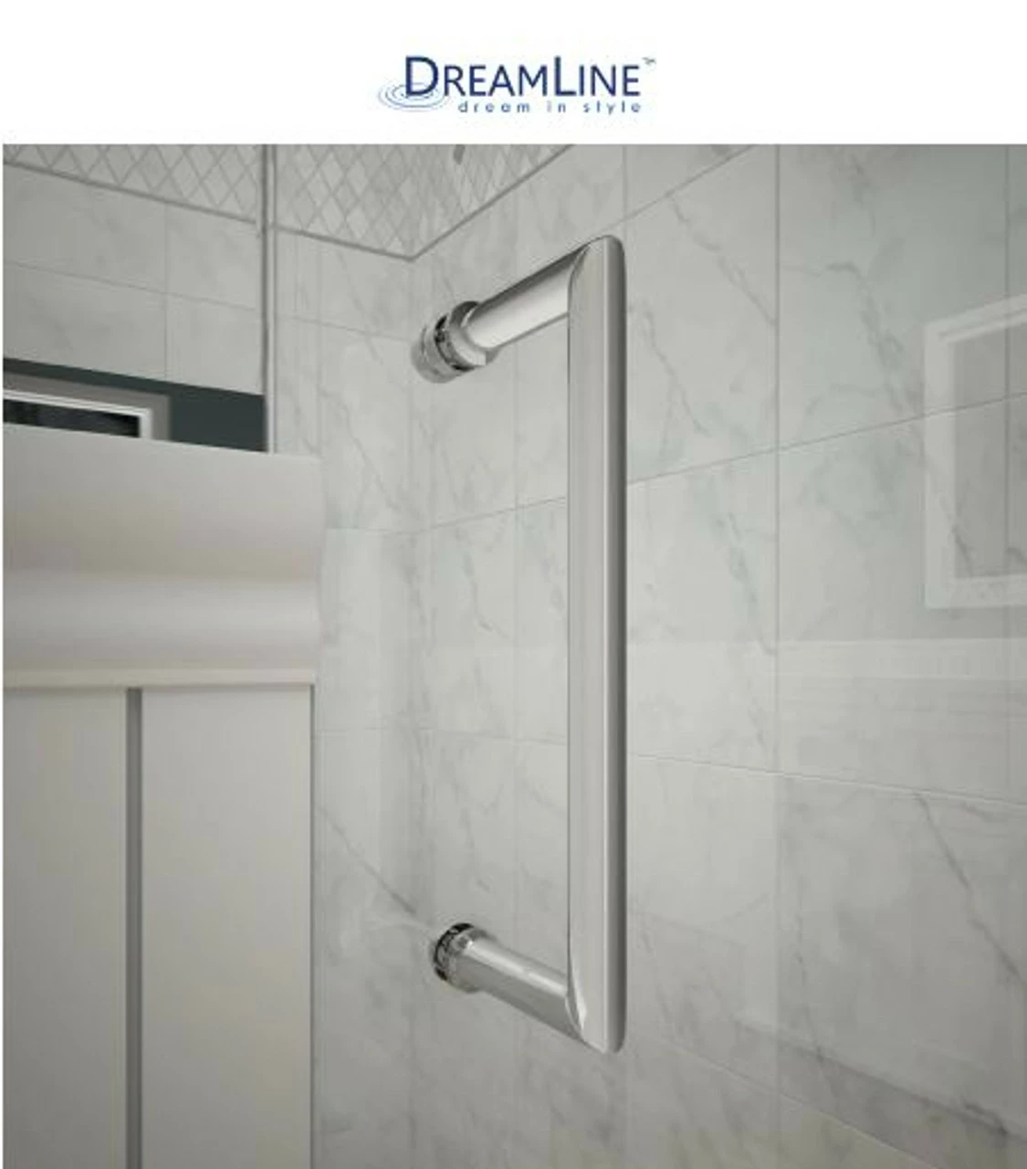 DreamLine Unidoor 72" High X 30" Wide Hinged Frameless Shower Door With Clear Glass (2) 15 DreamLine Unidoor 72" High X 30" Wide Hinged Frameless Shower Door With Clear Glass (2) - Image 13