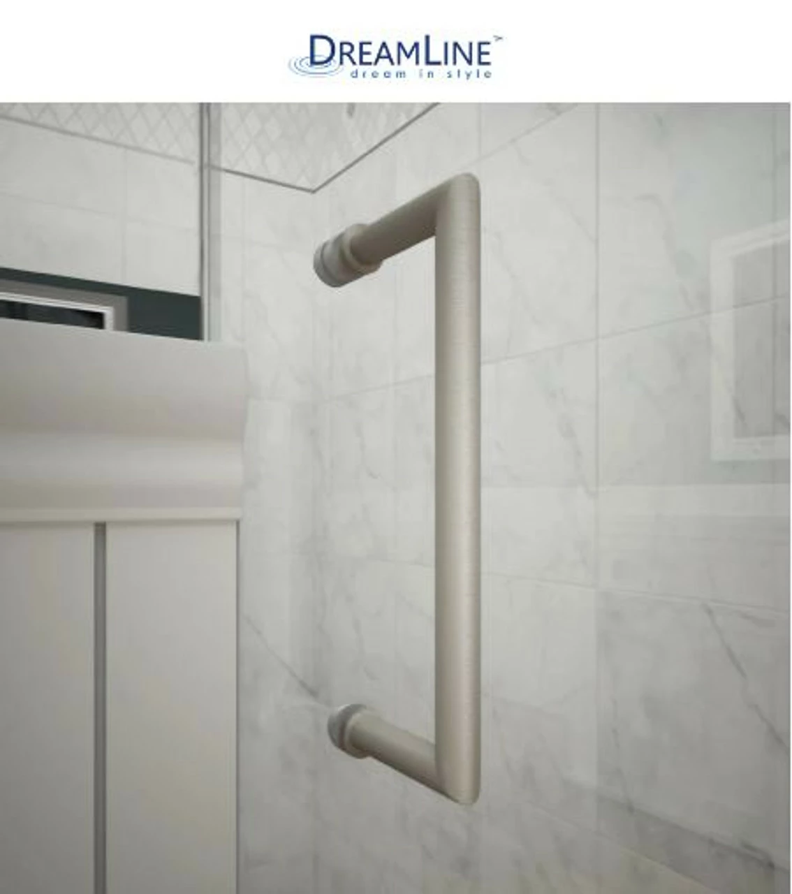 DreamLine Unidoor 72" High X 30" Wide Hinged Frameless Shower Door With Clear Glass (2) 14 DreamLine Unidoor 72" High X 30" Wide Hinged Frameless Shower Door With Clear Glass (2) - Image 12