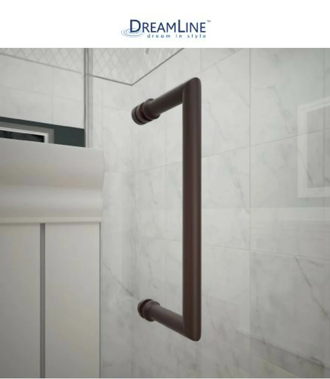 DreamLine Unidoor 72" High X 30" Wide Hinged Frameless Shower Door With Clear Glass (2) 13 DreamLine Unidoor 72" High X 30" Wide Hinged Frameless Shower Door With Clear Glass (2) - Image 11
