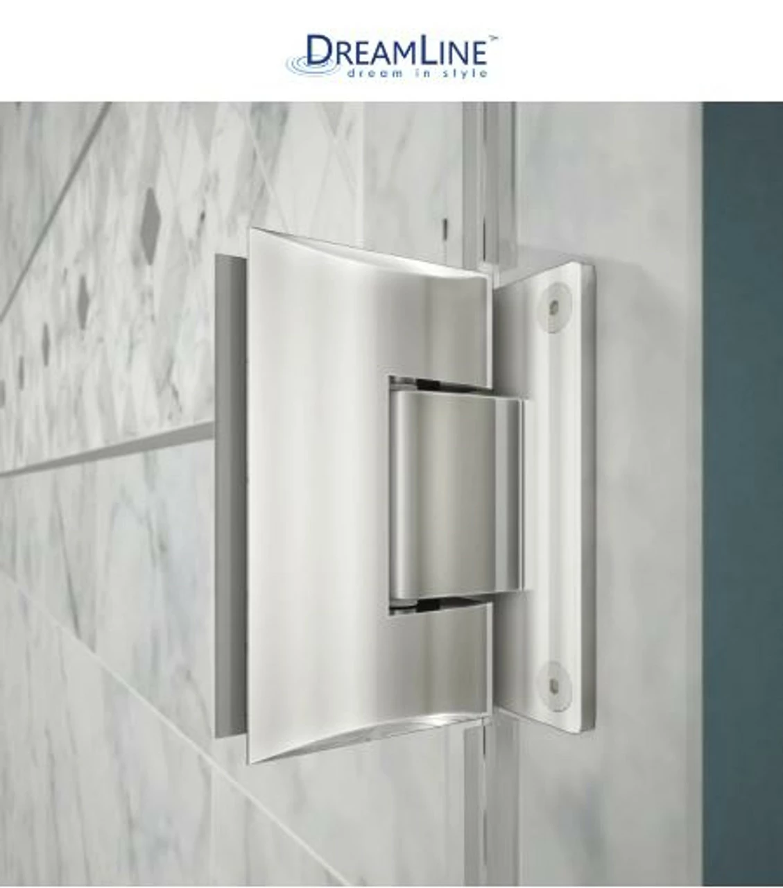 DreamLine Unidoor 72" High X 30" Wide Hinged Frameless Shower Door With Clear Glass (2) 11 DreamLine Unidoor 72" High X 30" Wide Hinged Frameless Shower Door With Clear Glass (2) - Image 9