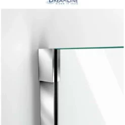 DreamLine Unidoor-X 72" High X 31" Wide Hinged Frameless Shower Door With Clear Glass -Royal Sales Store Dline 5.14 58949.1653155908