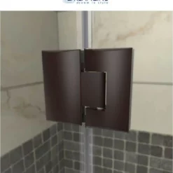 DreamLine Unidoor-X 72" High X 31" Wide Hinged Frameless Shower Door With Clear Glass -Royal Sales Store Dline 5.17 10951.1653155908