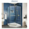 DreamLine Prism 72" High X 37" Wide X 36-1/8" Deep Pivot Frameless Shower Enclosure With Clear Glass 2 DreamLine Prism 72" High X 37" Wide X 36-1/8" Deep Pivot Frameless Shower Enclosure With Clear Glass -Royal Sales Store Dreamline 11 Brushed Nickel 51888.1651518988