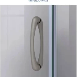 DreamLine Prime 33" Wide X 76 3/4" High Semi-Frameless Clear Glass Sliding Shower Enclosure - Includes Shower Base -Royal Sales Store Dreamline 19.8 11986.1653337242