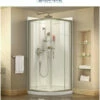 DreamLine Prime 33" Wide X 76 3/4" High Semi-Frameless Clear Glass Sliding Shower Enclosure - Includes Shower Base -Royal Sales Store Dreamline 20 30324.1653337242