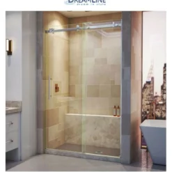 DreamLine Enigma Air 44" - 48" W X 76" H Frameless Sliding Shower Door