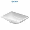 Duravit Starck 3 20-7/8" Rectangular Ceramic Undermount Bathroom Sink With Overflow -Royal Sales Store Duravit 1 01015.1652126512