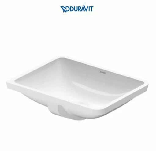 Duravit Starck 3 20-7/8" Rectangular Ceramic Undermount Bathroom Sink With Overflow -Royal Sales Store Duravit 1 01015.1652126512