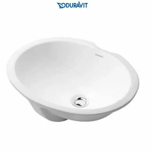 Duravit Dune 18-1/8" Oval Ceramic Undermount Bathroom Sink With Overflow -Royal Sales Store Duravit 4 29737.1652128934