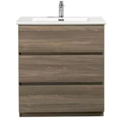 Royal Pavia Maple Grey 30" Wall Mounted Bathroom Vanity -Royal Sales Store Edison 1.1 51588.1661360457