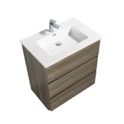 Royal Pavia Maple Grey 30" Wall Mounted Bathroom Vanity -Royal Sales Store Edison 1.2 05780.1661360457
