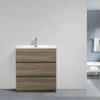 Royal Pavia Maple Grey 42" Wall Mounted Bathroom Vanity 1 Royal Pavia Maple Grey 42" Wall Mounted Bathroom Vanity -Royal Sales Store Edison 6 94761.1661364622