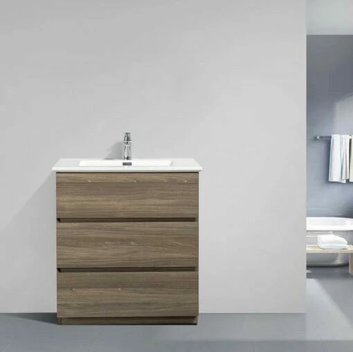 Royal Pavia Maple Grey 42" Wall Mounted Bathroom Vanity