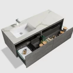 Royal Pescara 60" Wall Mount Bathroom Vanity -Royal Sales Store FRD 1.3 48142.1661887588