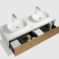 Royal Pescara Wall Mounted Bathroom Vanity With Quartz Top & Ceramic Sink -Royal Sales Store FRD 2.3 45206.1661887876