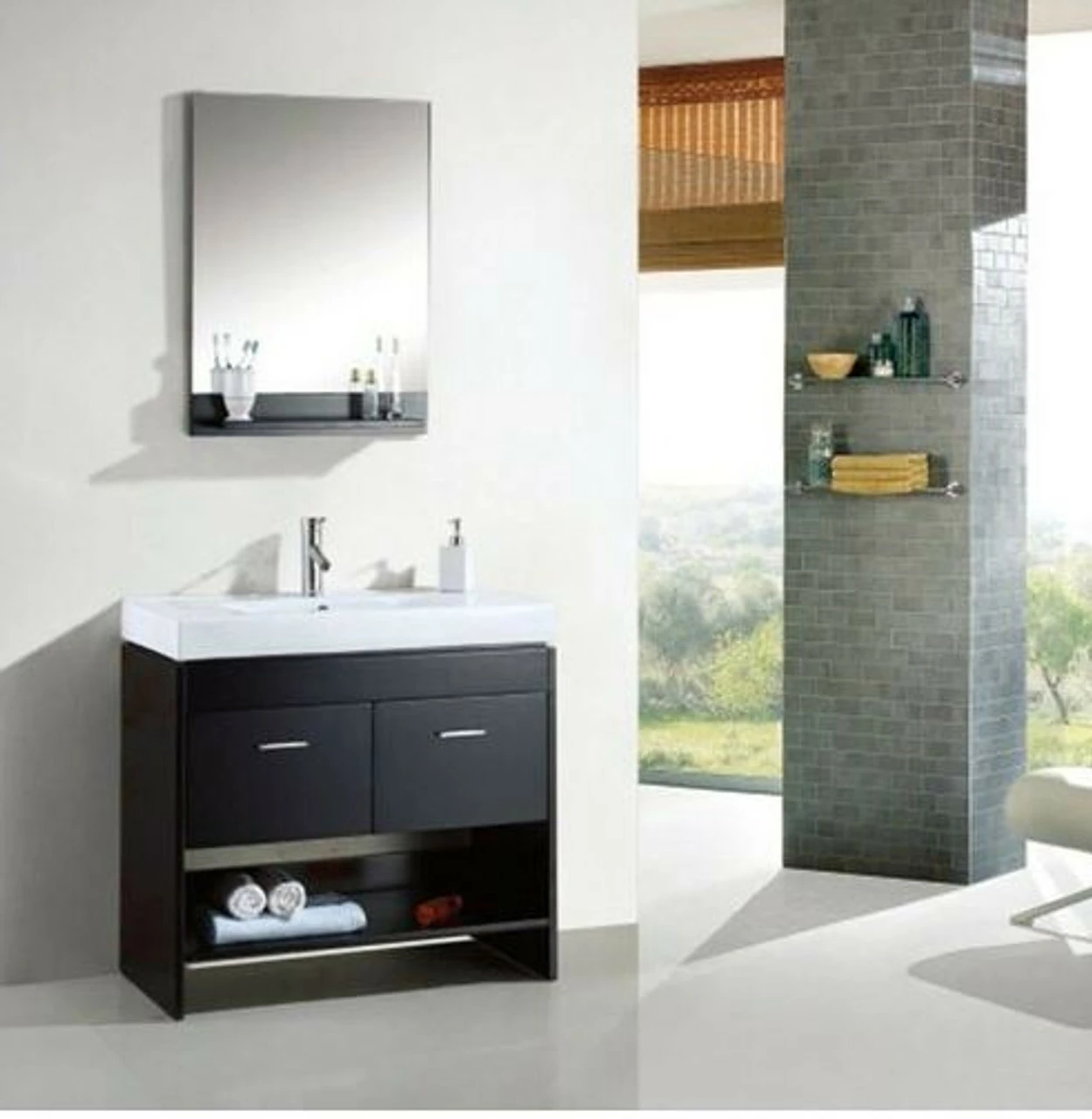 Royal Grace 36" Espresso Bathroom Vanity 3 Royal Grace 36" Espresso Bathroom Vanity