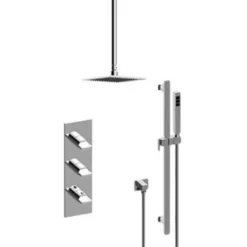 Graff M-Series Thermostatic Shower System - Shower With Handshower (Rough & Trim)