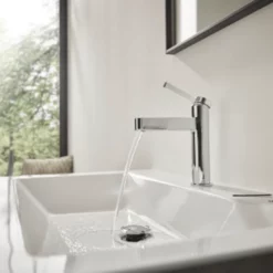 Hansgrohe Finoris 1.2 GPM Single-Hole Faucet 100 With Pop-Up Drain -Royal Sales Store HANS FIN 1.4 10960.1675352255