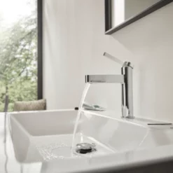 Hansgrohe Finoris 1.2 GPM Single-Hole Faucet 100 With Pop-Up Drain -Royal Sales Store HANS FIN 1.7 05376.1675352256