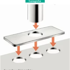Hansgrohe Logis Single Hole Bathroom Faucet With EcoRight, ComfortZone, And Air Power Technologies - Drain Assembly Included -Royal Sales Store HG 15.3 22170.1654193549