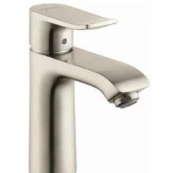 Hansgrohe Metris Single Hole Bathroom Faucet With EcoRight, Quick Clean, And ComfortZone Technologies - Drain Assembly Includedv