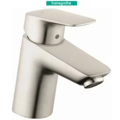 Hansgrohe Logis Single Hole Bathroom Faucet With EcoRight, ComfortZone, And Air Power Technologies - Drain Assembly Included