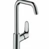 Hansgrohe Focus 1.2 GPM Single Hole Bathroom Faucet With EcoRight, Quick Clean, And ComfortZone Technologies - Drain Assembly Included (2) -Royal Sales Store HG 22.3 30574.1654198205