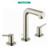 Hansgrohe Talis S 1.2 GPM Widespread Bathroom Faucet With QuickClean, EcoRight And ComfortZone Technology - Includes Metal Pop-Up Drain Assembly -Royal Sales Store HG 23 70800.1654198631