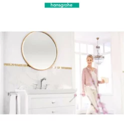 Hansgrohe Metropol Classic 1.2 GPM Widespread Bathroom Faucet With Pop-Up Drain Assembly (2) -Royal Sales Store HG 29.1 77166.1654266429