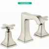 Hansgrohe Metropol Classic 1.2 GPM Widespread Bathroom Faucet With Pop-Up Drain Assembly (4)