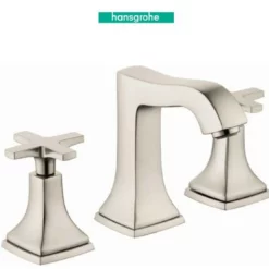 Hansgrohe Metropol Classic 1.2 GPM Widespread Bathroom Faucet With Pop-Up Drain Assembly (4)