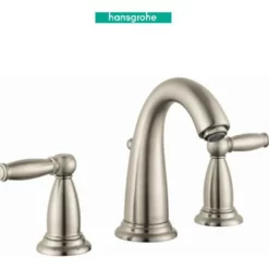 Hansgrohe Swing C 1.2 GPM Widespread Bathroom Faucet With EcoRight And Quick Clean Technologies - Drain Assembly Included