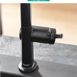 Hansgrohe Talis N 1.75 GPM Pull Down Kitchen Faucet HighArc A-Style Spout With Magnetic Docking & Toggle Spray Diverter - Limited Lifetime Warranty -Royal Sales Store HG 5.3 71002.1654112580