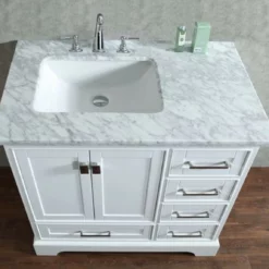 Royal Havana 36 Inch White Bathroom Vanity 7 Royal Havana 36 Inch White Bathroom Vanity -Royal Sales Store HVN 1.2 32421.1670445433