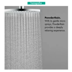 Hansgrohe Raindance S Thermostatic Shower System With Shower Head, Hand Shower, Shower Arm, Hose, And Valve Trim -Royal Sales Store Hansgrohe 11.3 48406.1651768612