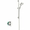 Hansgrohe Raindance S Thermostatic Shower System With Shower Head, Hand Shower, Shower Arm, Hose, And Valve Trim -Royal Sales Store Hansgrohe 5 Chrome 44012.1651589447