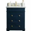 Royal Ibis 24 Inch Navy Blue Bathroom Vanity