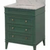 Royal Ibis 30 Inch Green Bathroom Vanity 1 Royal Ibis 30 Inch Green Bathroom Vanity -Royal Sales Store IBS 3 64714.1669054851