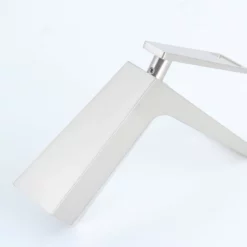 Royal Cube Single Handle Lav Faucet Brushed Nickel -Royal Sales Store IMG 8750 49259 27970.1552188909