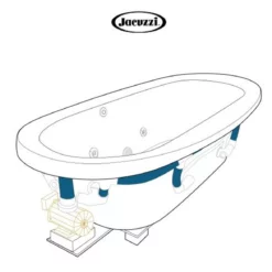 Jacuzzi Inizio 66" X 36" Freestanding Whirlpool With Whisper+ Technology™ -Royal Sales Store JCZ 2.5 02854.1660766542