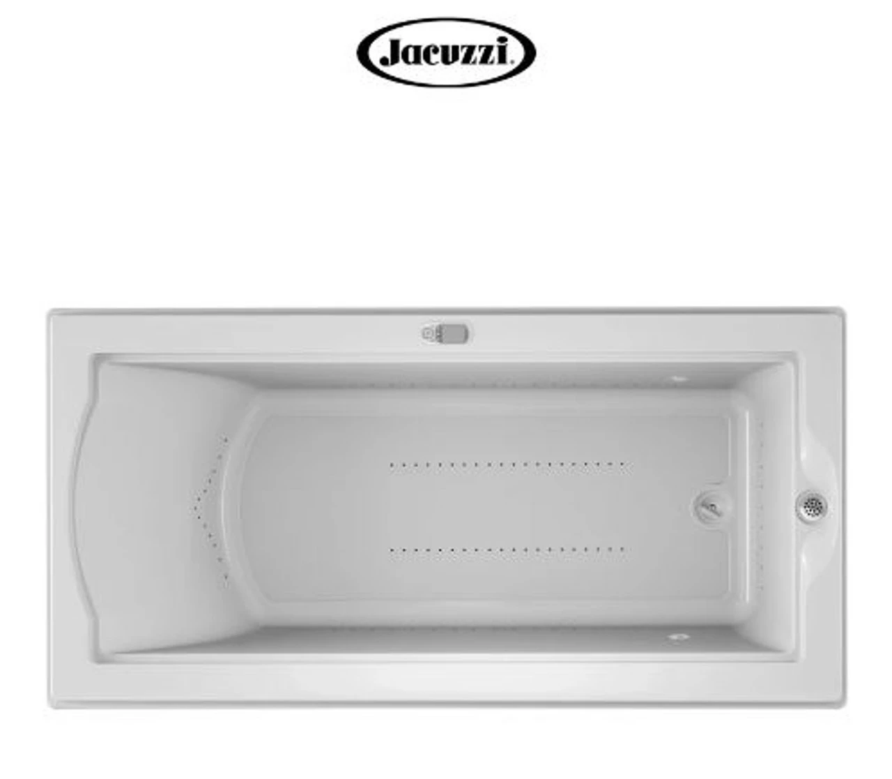 Jacuzzi 72" X 36" Fuzion Drop In Luxury Pure Air®; Bathtub With LCD Controls, Chromatherapy, Right Drain And Left Blower - Integrated Drain Assembly Included 4 Jacuzzi 72" X 36" Fuzion Drop In Luxury Pure Air®; Bathtub With LCD Controls, Chromatherapy, Right Drain And Left Blower - Integrated Drain Assembly Included - Image 2