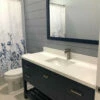 Royal Sanibel 60 Inch Navy Blue Single Sink Bathroom Vanity