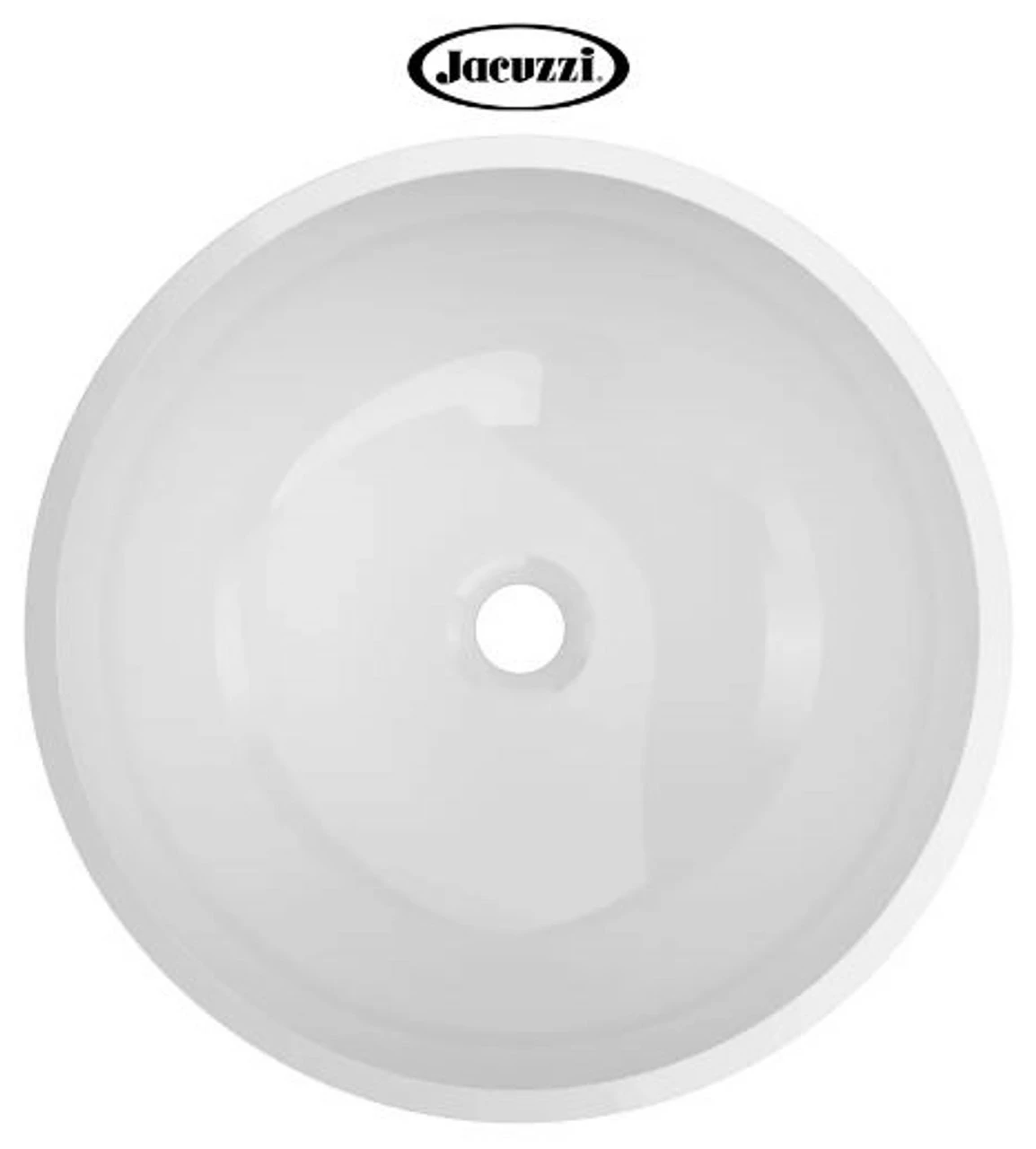 Jacuzzi Ileana™ 16-1/2" Solid Surface Vessel Bathroom Sink 3 Jacuzzi Ileana™ 16-1/2" Solid Surface Vessel Bathroom Sink