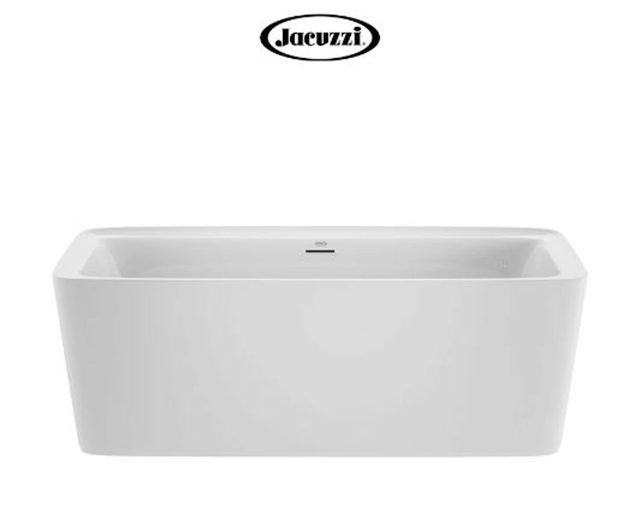 Jacuzzi Adatto 67" Free Standing Acrylic Soaking Tub With Center Drain, Pop-Up Drain Assembly And Overflow 4 Jacuzzi Adatto 67" Free Standing Acrylic Soaking Tub With Center Drain, Pop-Up Drain Assembly And Overflow - Image 2