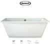 Jacuzzi Fiore 65.5" Soaking Freestanding Bathtub With Center Drain