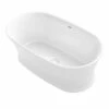 Kohler Memoirs 60" Free Standing Lithocast Gloss Cast Resin Soaking Tub With Center Drain, Drain Assembly And Overflow -Royal Sales Store K 8332 0 56827.1646852331