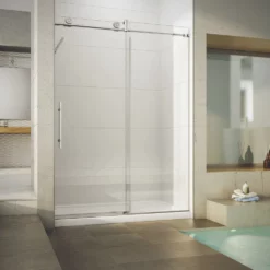 Fleurco KN57 KN Kinetik In-Line 60 Sliding Shower Door And Fixed Panel