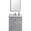 Royal Keyes 30 Inch Gray Bathroom Vanity