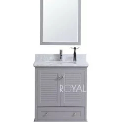 Royal Keyes 30 Inch Gray Bathroom Vanity